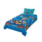 Jogo de Cama Infantil Lepper Mickey Solteiro 2 Peças Microfibra Azul