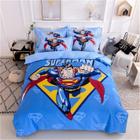 Jogo De Cama Infantil Super-Homem 4 Peças Solteiro King