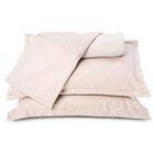 Jogo de Cama King Beden Micro Lux Bege, 4 peças