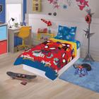 Jogo De Cama Lençol 2 Peças Infantil Marvel Spidey Lepper