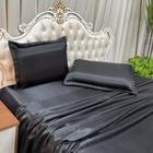 Jogo De Cama Lençol Casal Luxo Charmousse 4 Peças - Preto