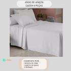 Jogo de Cama Queen Camesa Essencial Neo - 4 peças - Veste Colchão até 35cm de altura