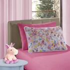 Jogo De Cama Solteiro Estampado Kids Unicornio 2 Peças