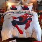 Jogo De Cama Solteiro King Infantil Homem Aranha 4 Peças