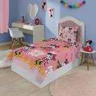 Jogo de Cama Solteiro Microfibra 1,40x2,20m Minnie C/3 pças - Lepper