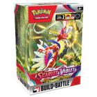 Jogo de cartas colecionáveis Pokémon Scarlet and Violet Build Battle Box