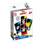 Jogo de Cartas - Disney Mickey - Pedra Papel e Tesoura - Pais e Filhos