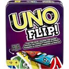 Jogo De Cartas Lat Uno Flip Tin Sioc - Mattel