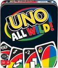 Jogo de Cartas UNO All Wild Card - 112 Cartas - Presente para Crianças e Adultos (7+)