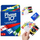 Jogo De Cartas Uno Phase 10 Original Mattel - W5800