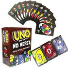 Jogo de Cartas UNO Show Em' NO MERCY Card Game Divertido - CHOICE