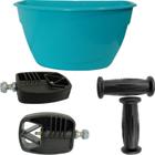 Jogo de Cestinha Pedal e Punho Bicicletas Do Aro 12 Nathor