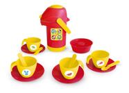 Kit Mini Jogo De Chá Cozinha Porcelana Infantil 9 Peças Flor Lembrancinha  Art Brink no Shoptime