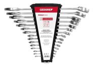 Jogo De Chave Combinada 6 A 32 Mm Com 15 Peças - Gedore Red