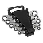 Jogo de Chave Estrela Com Catraca Reversível 6 x 22mm Profissional 5 Peças - Epm Tools