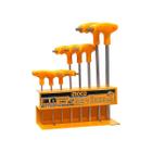 Jogo de Chave Torx Tipo T T10 a T50 8 Peças - Ingco