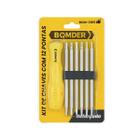 Jogo De Chaves De Fenda E Philips Precisão Ponta Dupla 12 Em 1 - BOMDER