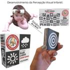 Jogo de Contraste Bebês De 0 a 3 Mêses Cartas Estimulo Auto Contraste Montessori Interativo Baby Cards Primeiro Passo - Cooper Fun