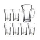 Jogo De Copo Com Jarra Dover Com 6 Copos Servir Suco