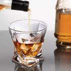 Jogo De Copo Whisky Vidro 6Unid Licor 320Ml