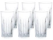 Jogo de Copos de Vidro Transparente 350ml 6 Peças Haus Concept Imperial