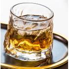 Jogo De Copos De Vidro Whisky Giratório 360 Com Base Inox Térmica Bebidas Gin Drinks Bar - 150ml