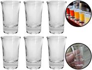 Jogo De Copos Em Vidro Para Shot Aperitivo Dose Bebidas Conjunto 6 Unidades 40ml Clink