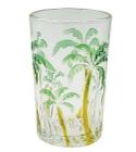 Jogo De Copos Palm Tree 6 Peças 350Ml Em Vidro Kehome