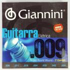 Jogo de Corda Giannini 09 Para Guitarra 7 Cordas
