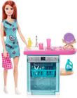 Kit Acessórios De Cozinha Para Boneca Barbie 33 Peças Miniaturas Jogo  Pratos Cumbucas Tigelas Bandejas Comida Rement