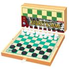 JOGO DE DAMA COM TABULEIRO REF 2200- COLUNA- SALIM