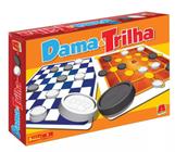 Jogo Dama Trilha Dutati 24cm Tabuleiro E Peças Plásticas - Jogo de Dominó,  Dama e Xadrez - Magazine Luiza