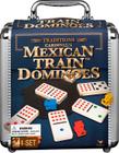 Jogo de Domino Mexican Train Dominoes com Estojo de transporte