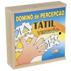 Jogo de domino infantil tatil textura simque