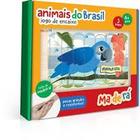 Jogo de Encaixe - Animais do Brasil - Maderá Toyster - 3168