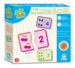 Jogo De Encaixe Infantil Numeros 1 A 10 Nig Brinquedos 0415