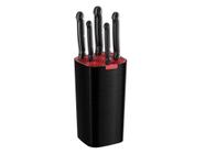 Jogo de facas 6 peças ultracorte preto sortidos de utensilios para uso domestico tramontina