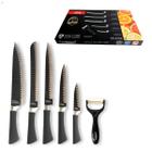 Jogo De Facas Chef Sharp Cozinha Forjada Carnes Kit - Desert Ecom