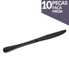 Jogo de Facas Mesa Aço Inox Preto 10 Peças Gourmet Mix