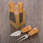 Jogo de Facas para Queijo com Suporte - Unyhome - Uny home