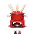 Jogo De Fondue Conjunto Aparelho Em Aço 11 Pçs 14Cm Pequeno - Mimo