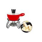 Jogo de Fondue de Cerâmica Lausanne 700 ML e com 8 Peças - hauskraft