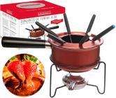 Jogo De Fondue Inox 1 L 10 Pçs Cjfn-025 Haüskraft