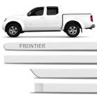 Jogo De Friso Lateral Frontier 2013 A 2017 Branco Glacial Cor Original Grafia Dupla Face - SP