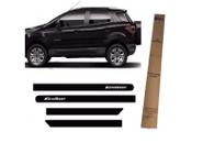 Jogo De Friso Lateral Preto Ebony - Ford