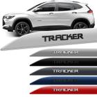 Jogo de Friso Lateral Tracker 2013 a 2021 Cor Original Facão Alto Relevo