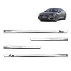 Jogo de Frisos Inferior Slim Cromado Audi A6 1998 a 2023 - SHEKPARTS