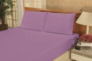 Jogo De Lençol/ Cama 2 Peças Solteiro Microfibra Lilas - Mr enxoval