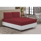 Jogo de Lençol Cama Queen Box 3 Peças Liso 1,98m x 1,58m x 30cm - Diversas Cores