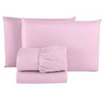 Jogo de Lençol CASAL 3 Peças Algodão Percal 160 Fios Com Elástico